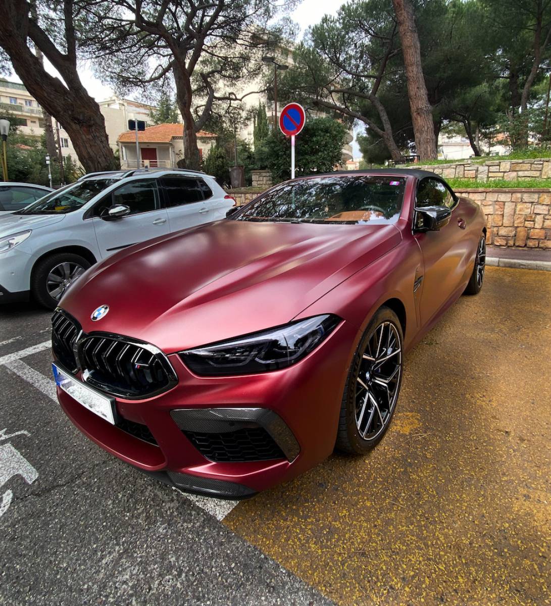 Location BMW M8 Competition Cabriolet à Cannes